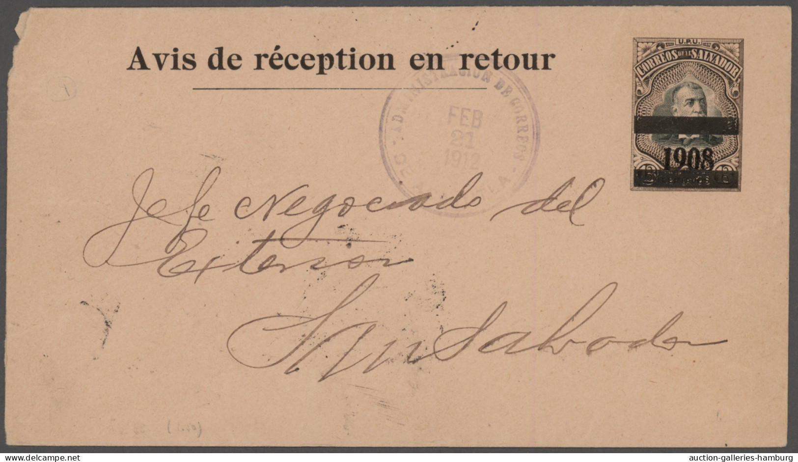 El Salvador - Postal Stationery: 1892/1925, Assortment Of Eleven Used Stationery - Salvador