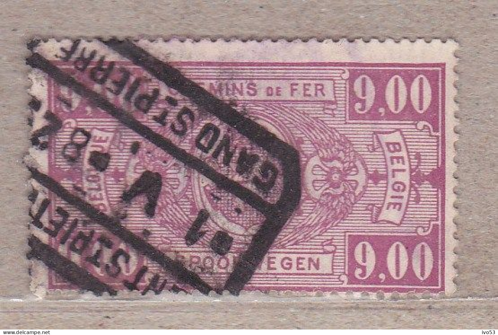 1923 TR161 Gestempeld (zonder Gom).Rijkswapen. - Usati