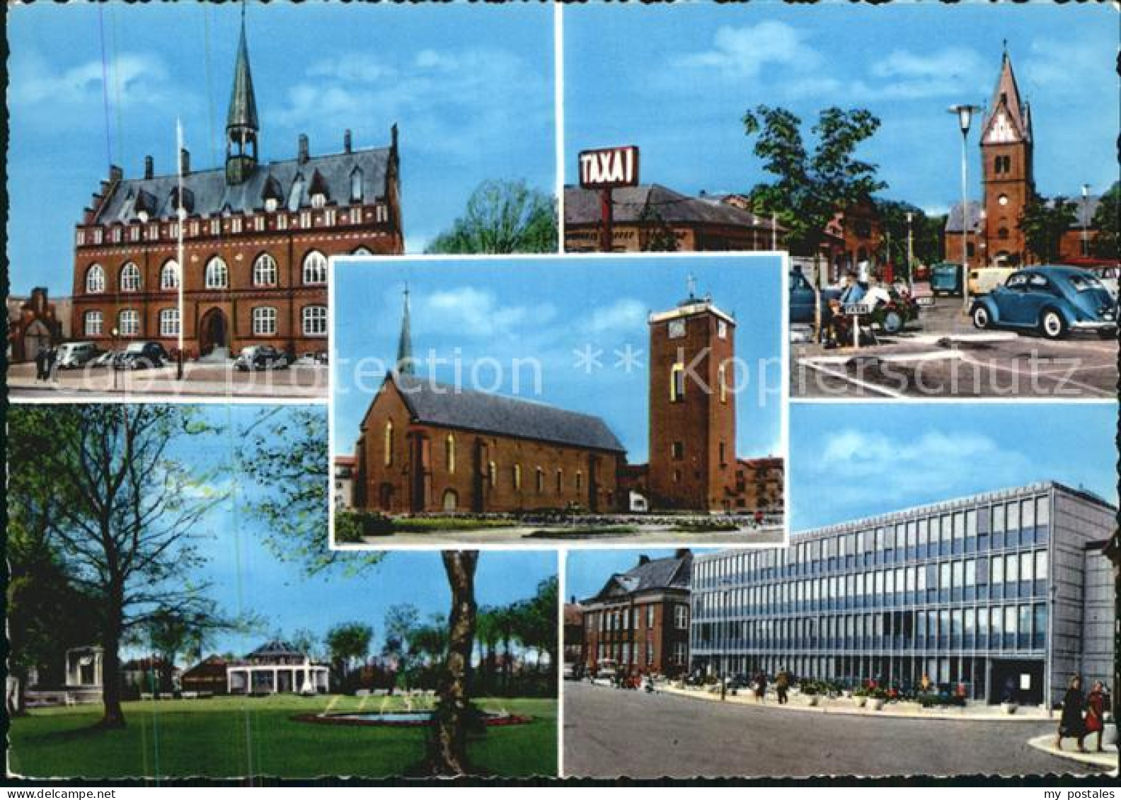 72395822 Herning Kirche Rathaus  Herning - Danemark