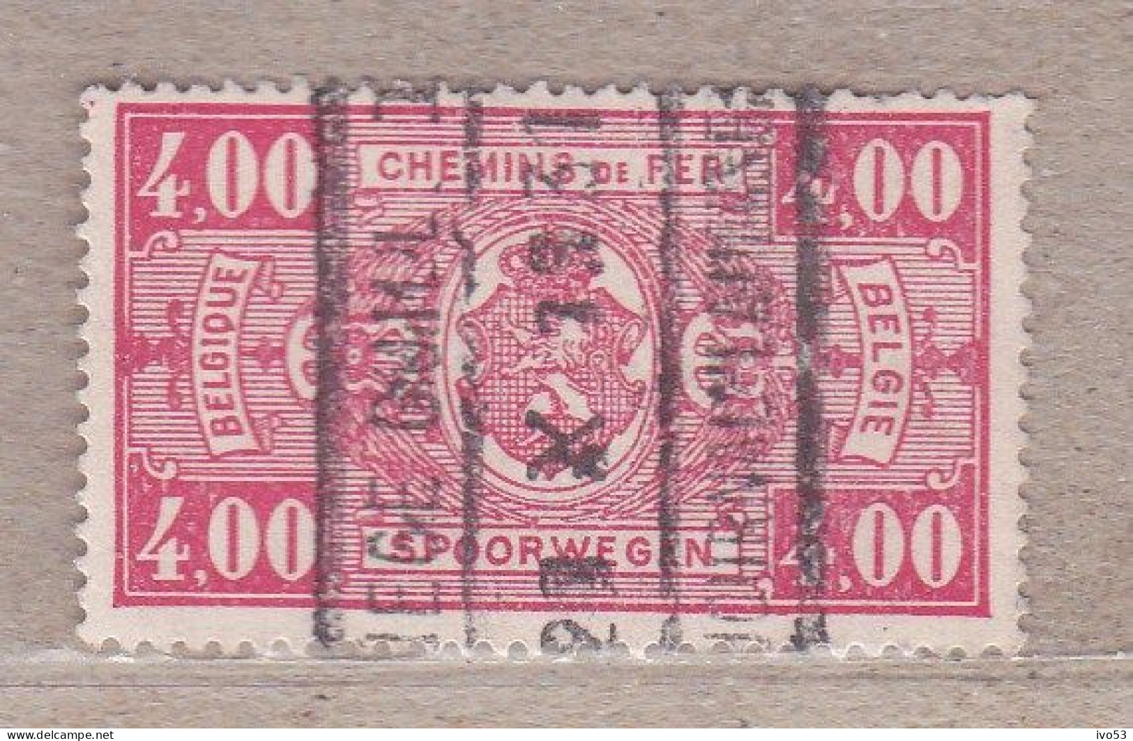 1923 TR156 Gestempeld (zonder Gom).Rijkswapen. - Used