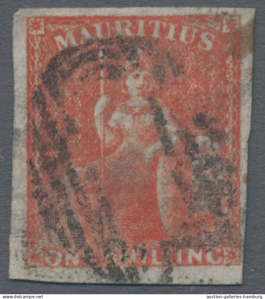 Mauritius: 1857-1985, Gut Ausgebaute Sammlung In Steckalbum, Meist In Beiden Erh - Mauritius (...-1967)