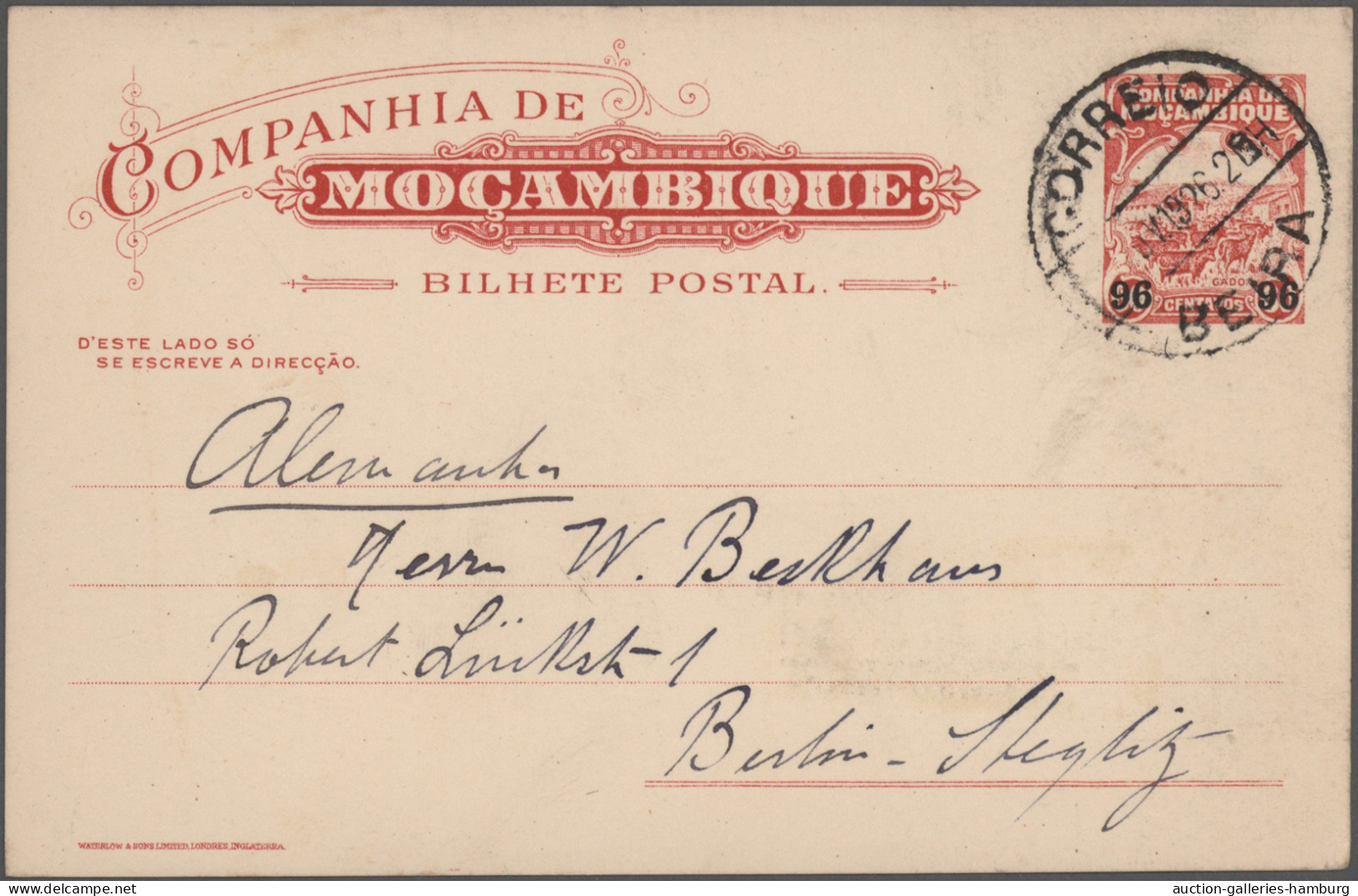 Mozambique: 1893/1926, Mocambique +Mocambique Company, Lot Of Eight Used/unused - Mozambique