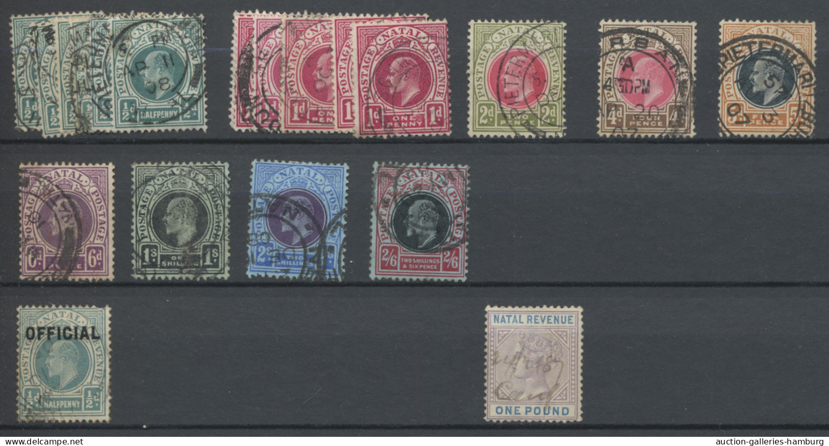 South Africa: 1861-1947, Partie In Einem Einsteckbuch Mit Kap Der Guten Hoffnung - Used Stamps