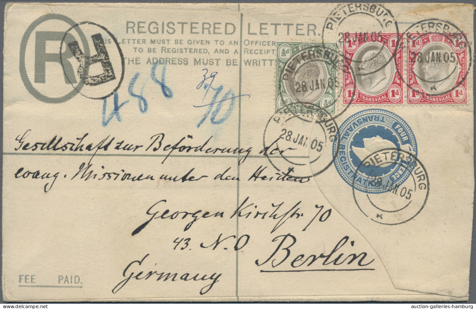 South Africa: 1901/1947, South Africa/area, Lot Of 17 Covers/cards Incl. Censore - Lettres & Documents