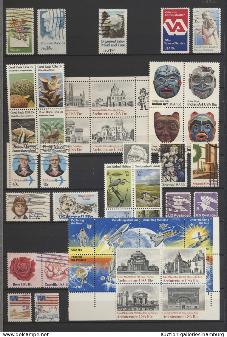 United States: 1856-2013 (ca.), Nette Grundstocksammlung Gestempelt /*/** In 64- - Usados