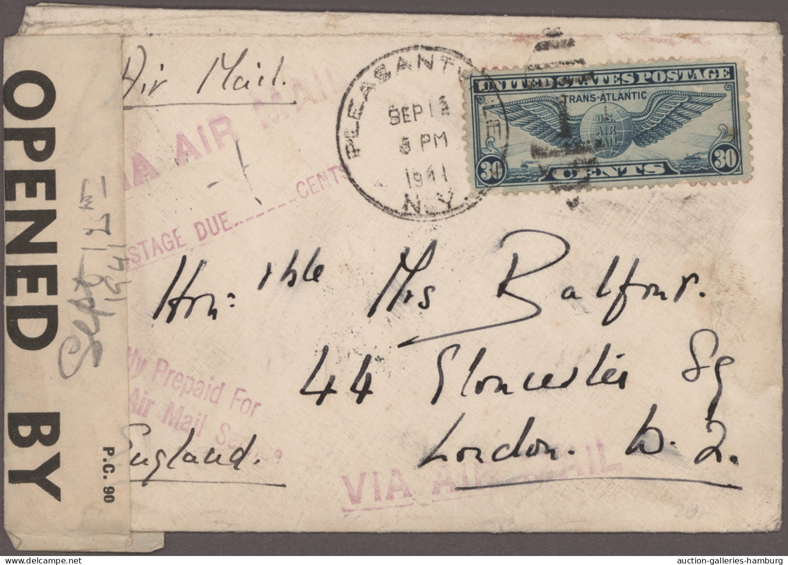 United States: 1929/1990 (ca.), AIRMAIL, Collection Of Apprx. 164 Covers, Compri - Lettres & Documents