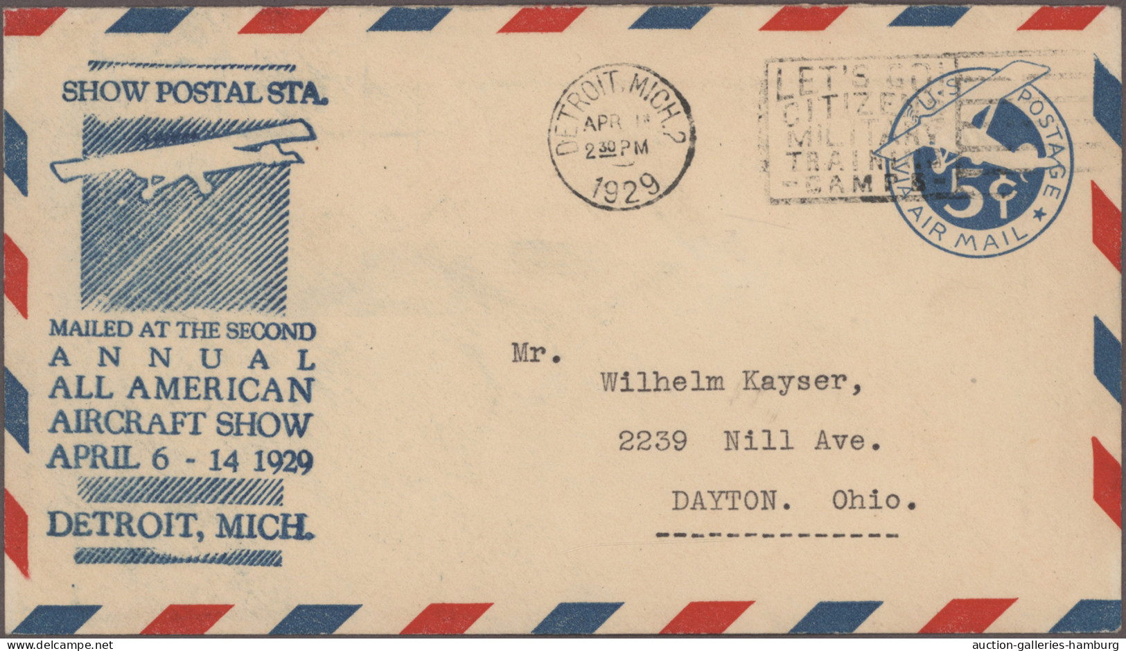 United States: 1929/1990 (ca.), AIRMAIL, collection of apprx. 164 covers, compri