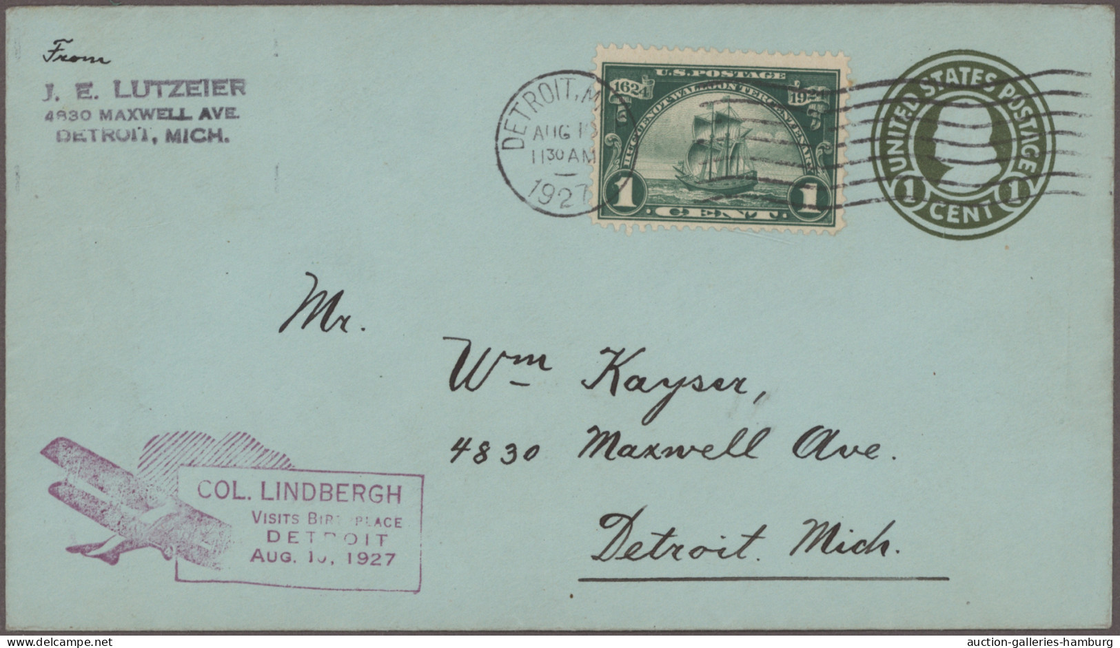 United States: 1929/1990 (ca.), AIRMAIL, collection of apprx. 164 covers, compri