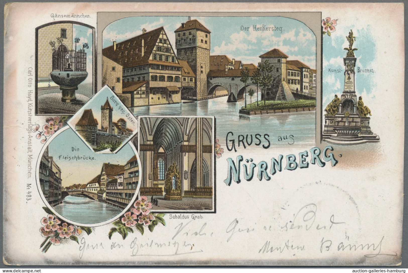 Ansichtskarten: 1896-1955, Partie von etwa 1.000 Ansichtskarten mit u.a. Deutsch