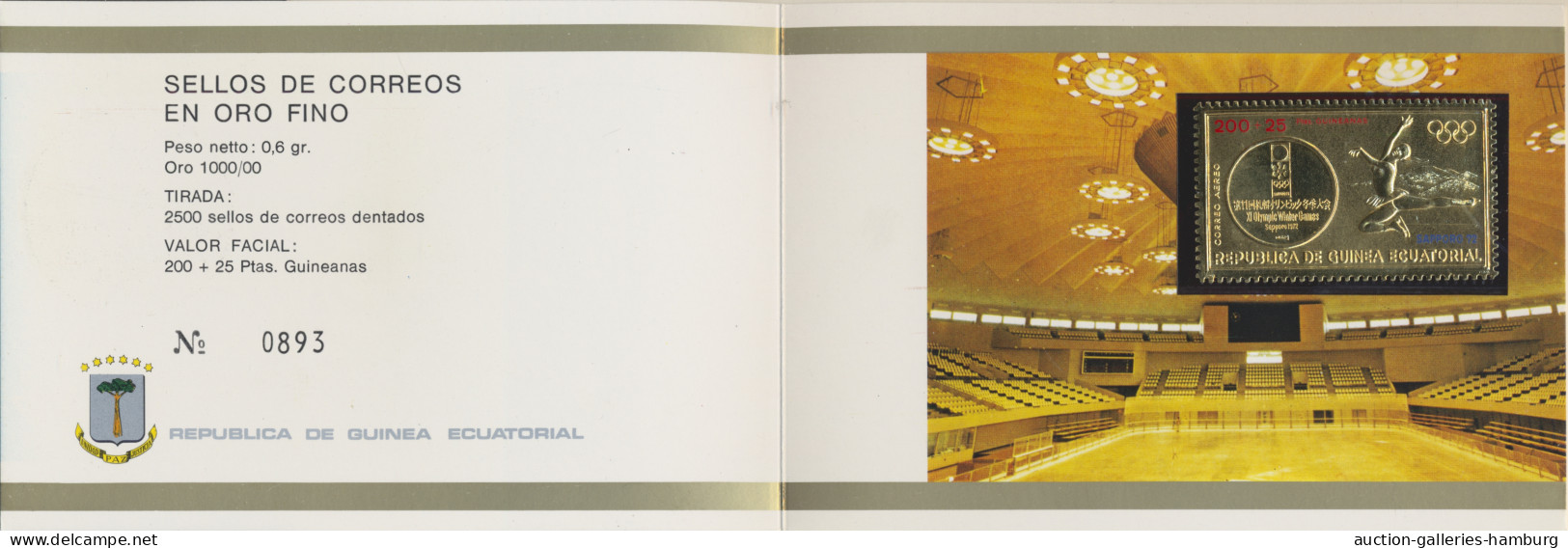 Thematics: Olympic Games: 1972, Postfrische Sammlung Der Olympischen Spiele 1972 - Other & Unclassified