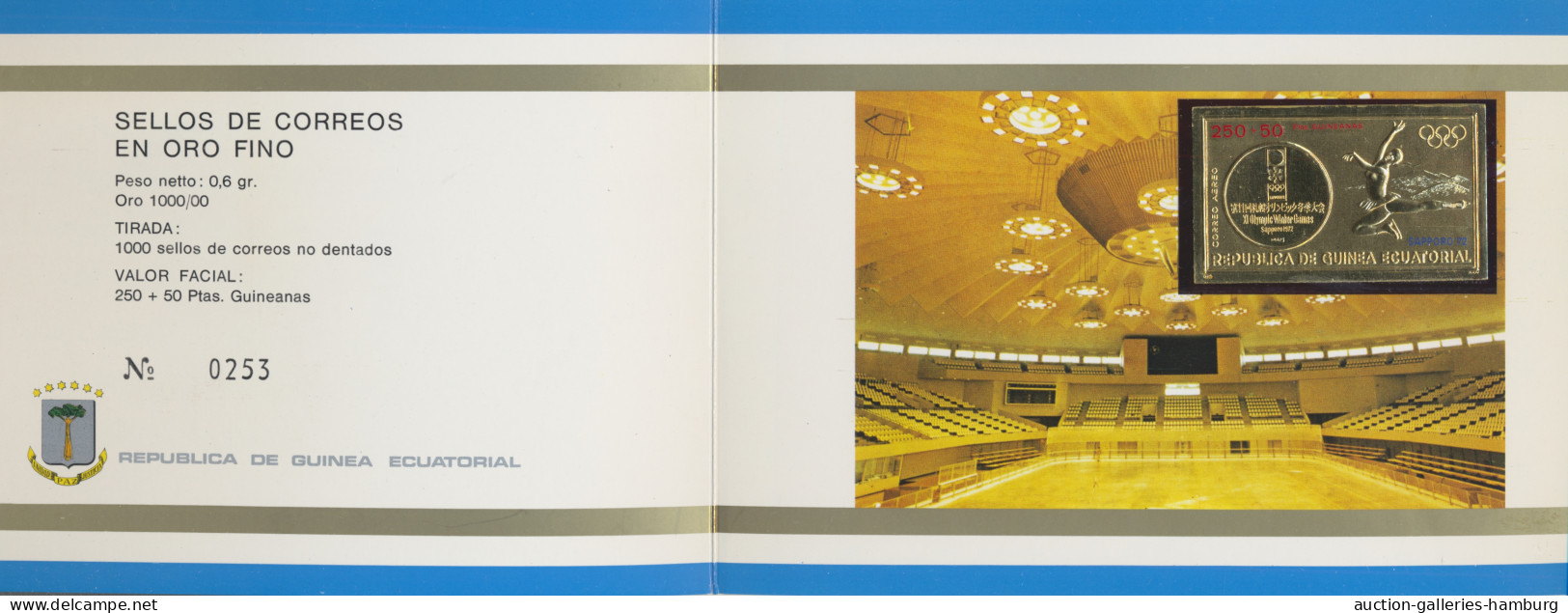 Thematics: Olympic Games: 1972, postfrische Sammlung der Olympischen Spiele 1972