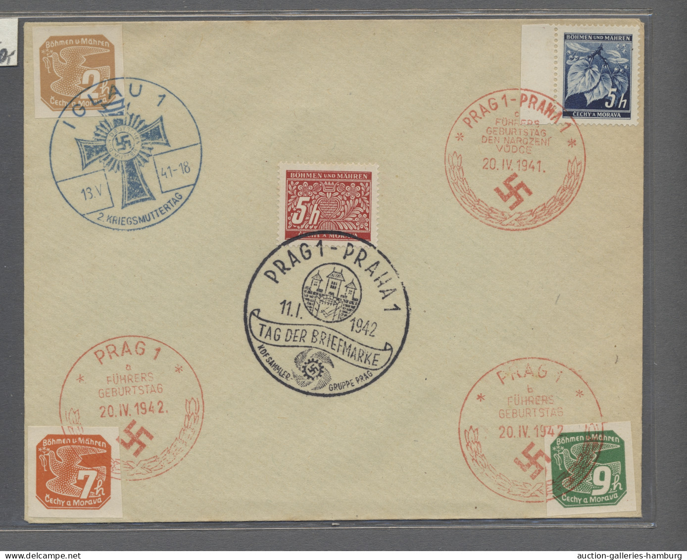 Thematics: Stamp Days: 1907-1956, Philatelietage / Ausstellungen / Tag Der Brief - Stamp's Day
