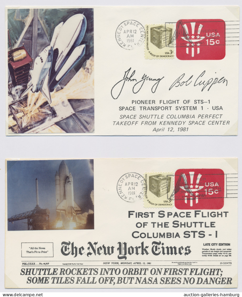 Thematics: Astronautics: 1971/2001, SPACE SHUTTLE, All-embracing Collection Of A - Otros & Sin Clasificación