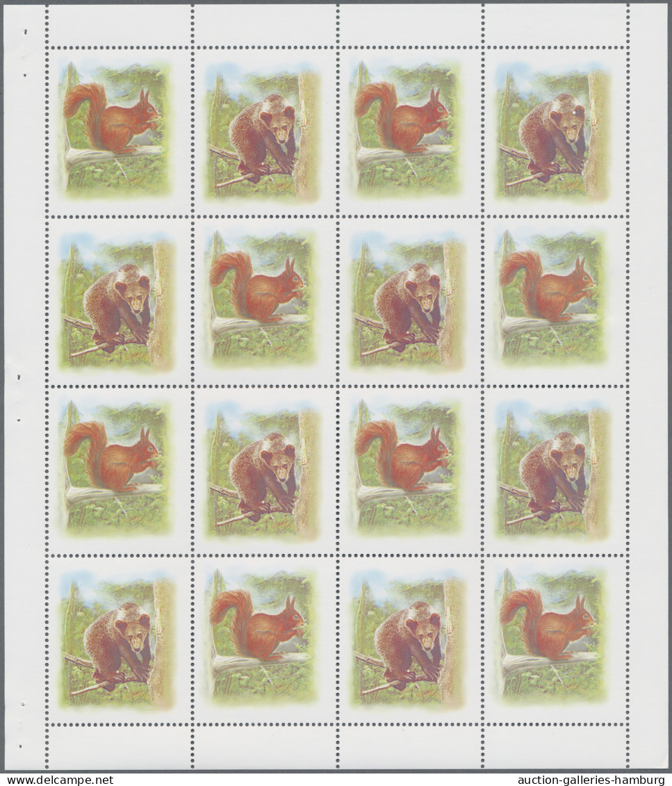 Thematics: Animals, Fauna: 1999, Kosovo, Not Issued, "Europa-Cept" Issue "Wildli - Other & Unclassified