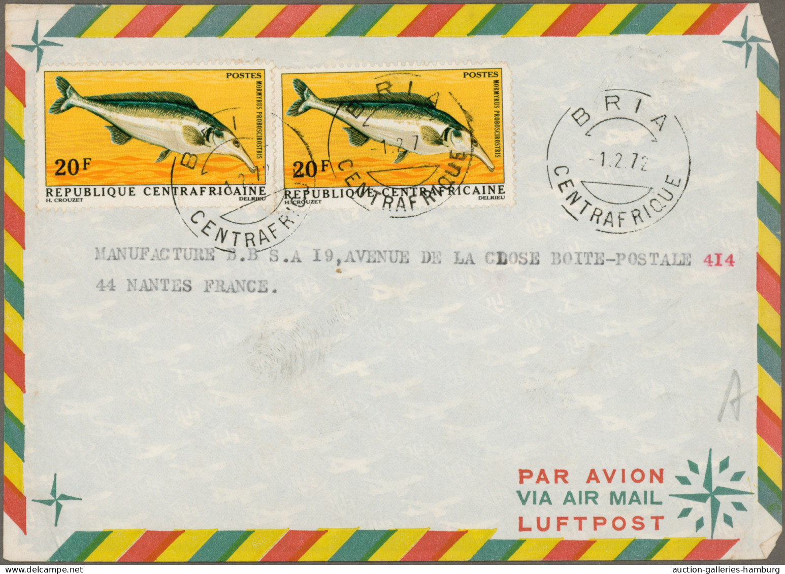 Thematics: Animals-fishes: 1950/1986, France/French Area, Assortment Of Apprx. 8 - Fishes