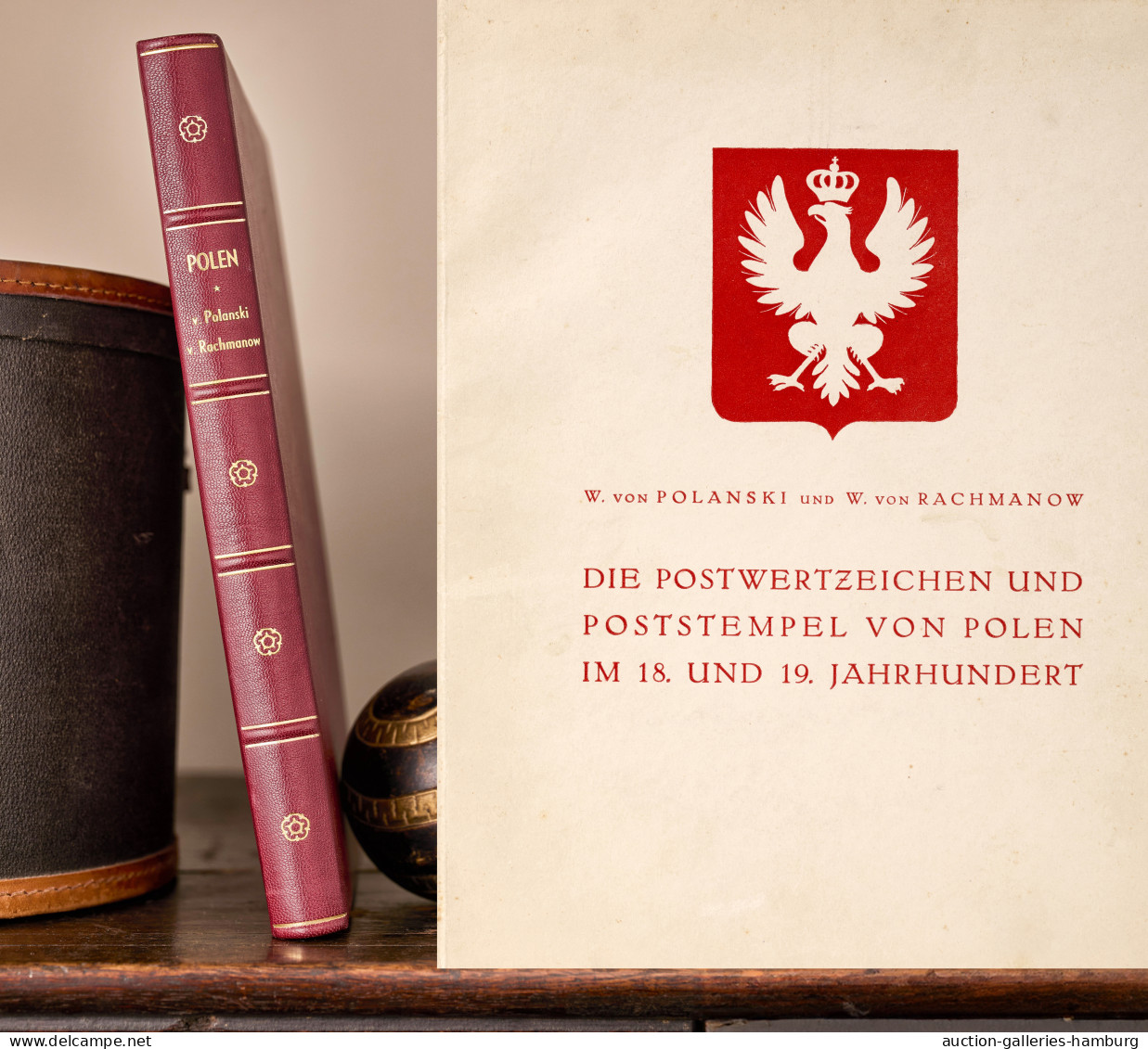 Philatelistische Literatur - Allgemeines - Bibliographien: POLEN, Die Postwertze - Otros & Sin Clasificación