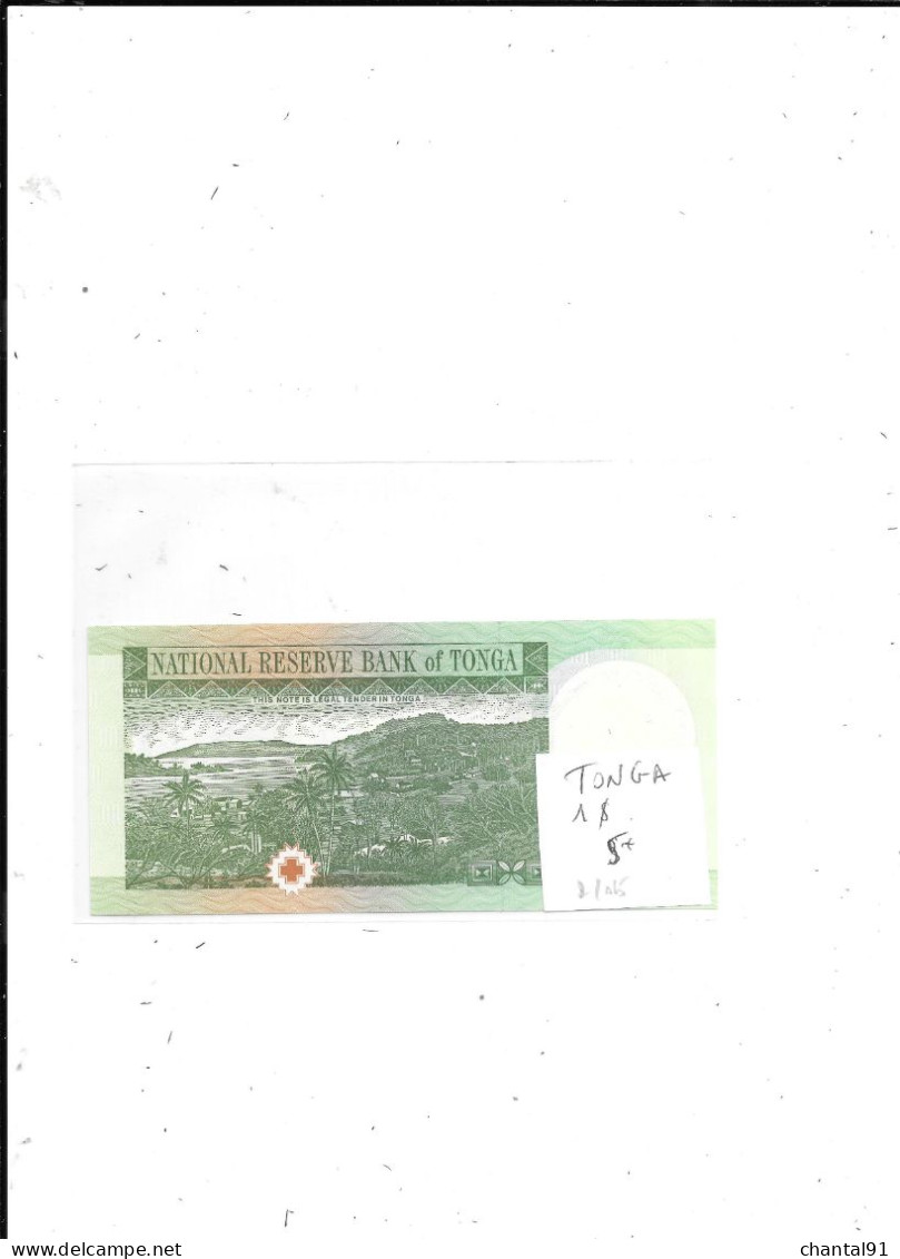 TONGA BILLET 1 S - Tonga