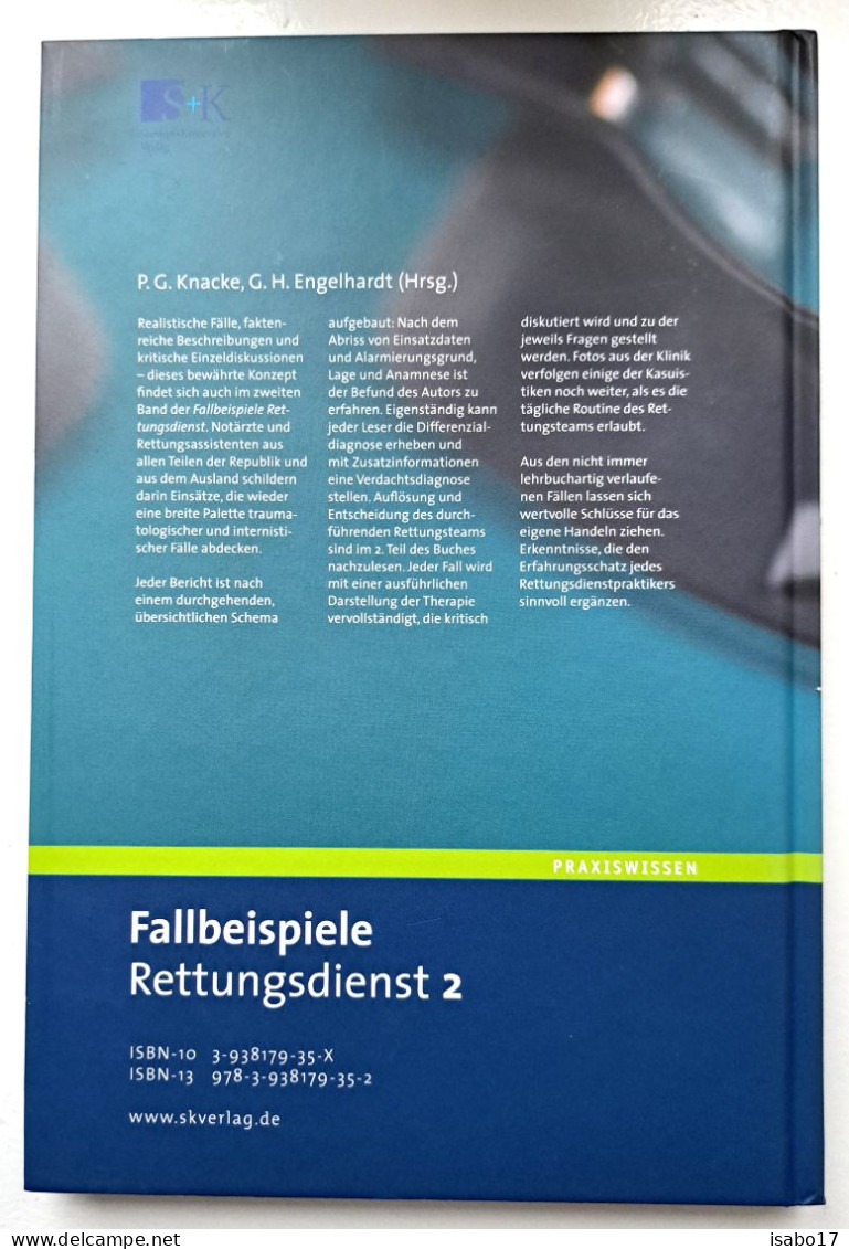 Fallbeispiele Rettungsdienst 2  , Gebundenes Buch - Santé & Médecine