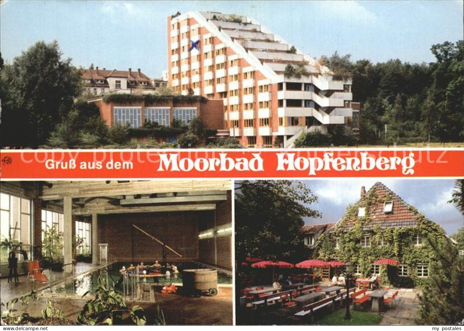 72394871 Bad Hopfenberg Moorbad Kurhotel Hallenbad Restaurant Gartenterrasse Bad - Petershagen