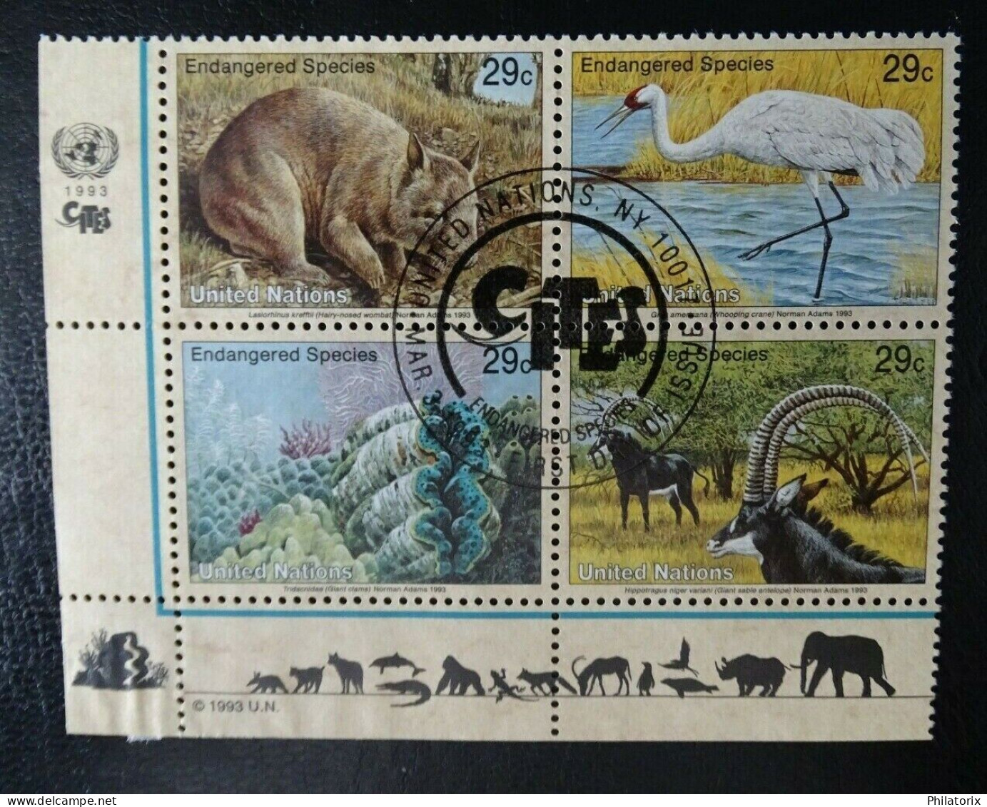 USA UN NY Mi 644-647 , Tiere , Gestempelt - Used Stamps