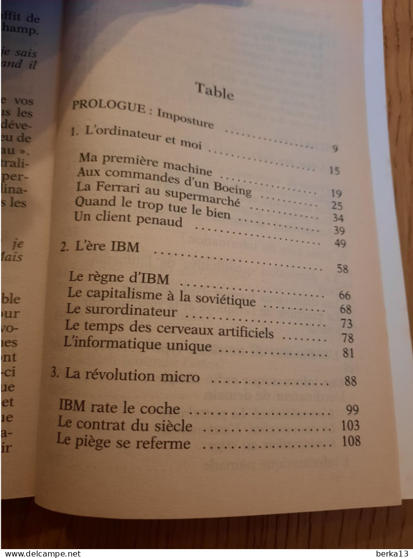 L'imposture Informatique DE CLOSETS - LUSSATO 2001 - Informatique