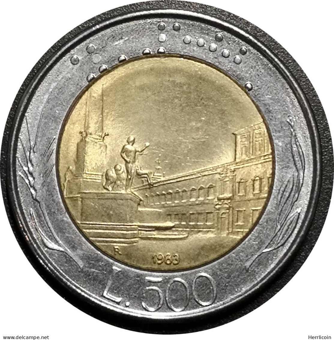 Monnaie Italie - 1983 - 500 Lire - 500 Liras
