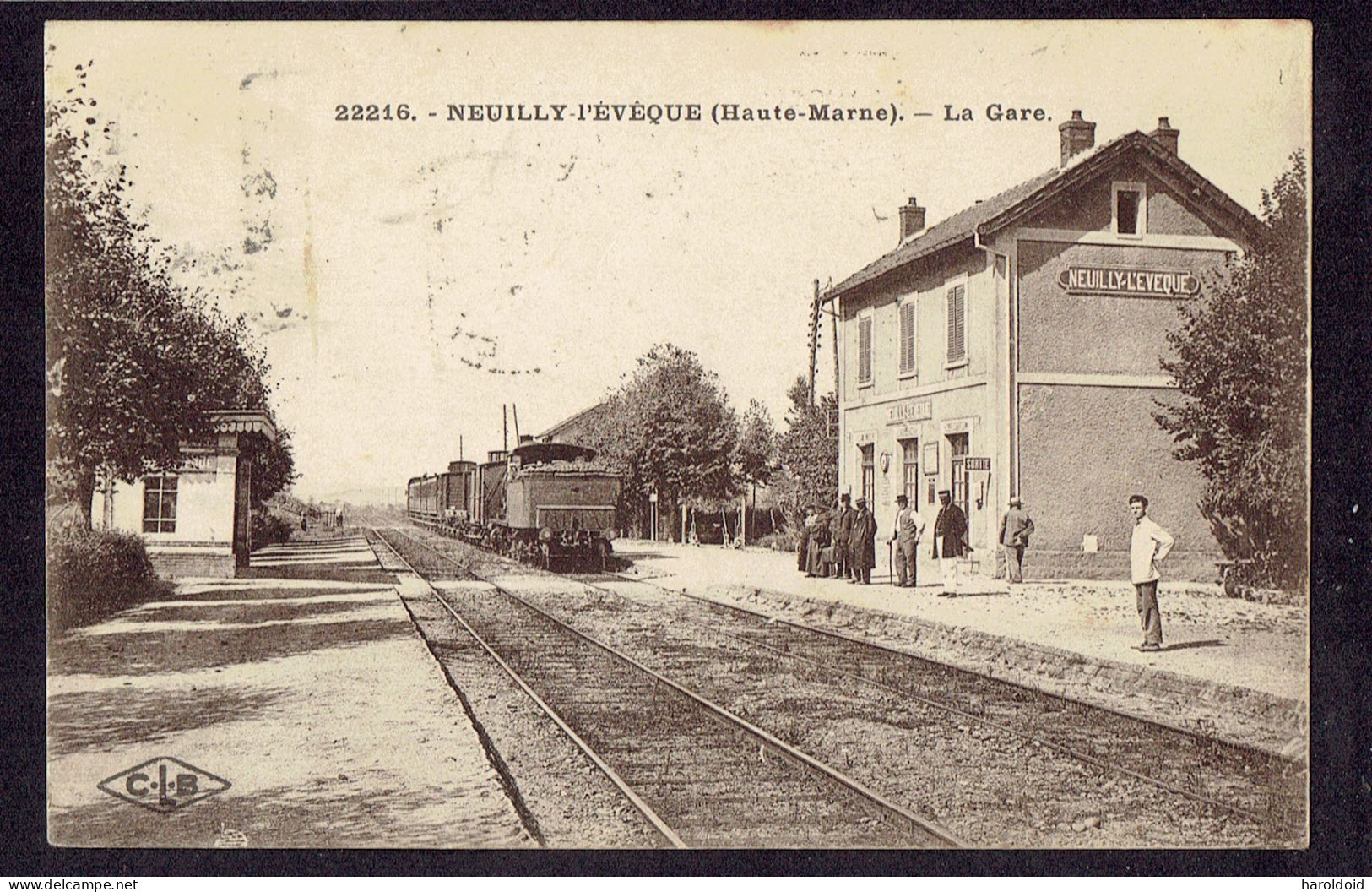 CPA 52 - NEUILLY L'EVEQUE - LA GARE - Neuilly L'Eveque