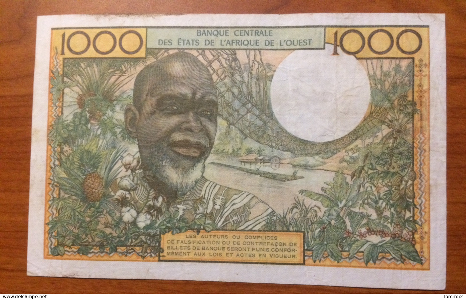 IVORY COAST 1000 Francs - Elfenbeinküste (Côte D'Ivoire)