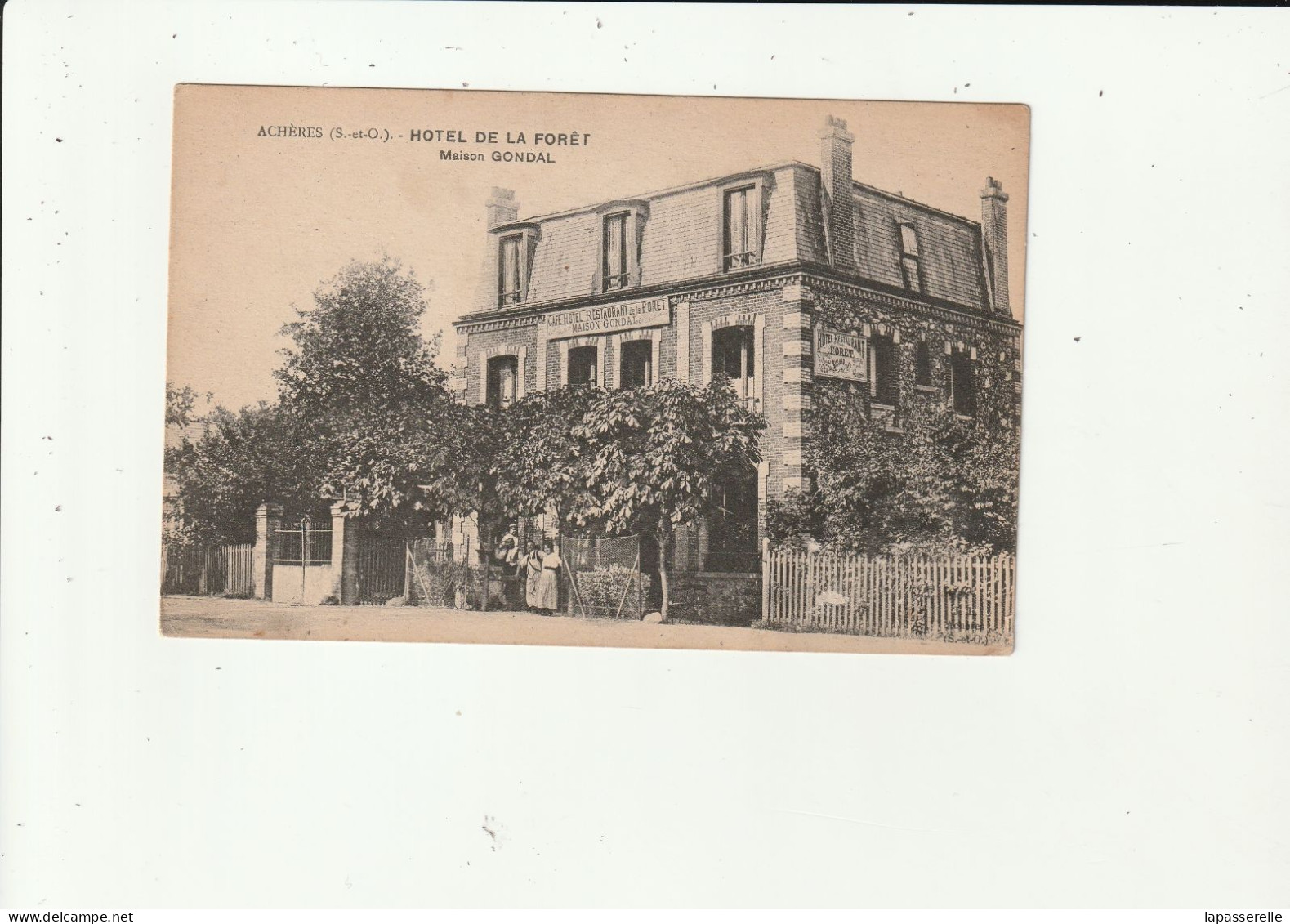 78-Achères - Hotel De La Forêt- Maison Gondal - Acheres