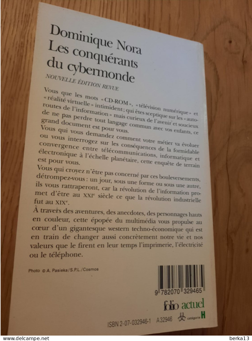 Les Conquérants Du Cybermonde NORA 1997 - Informatique