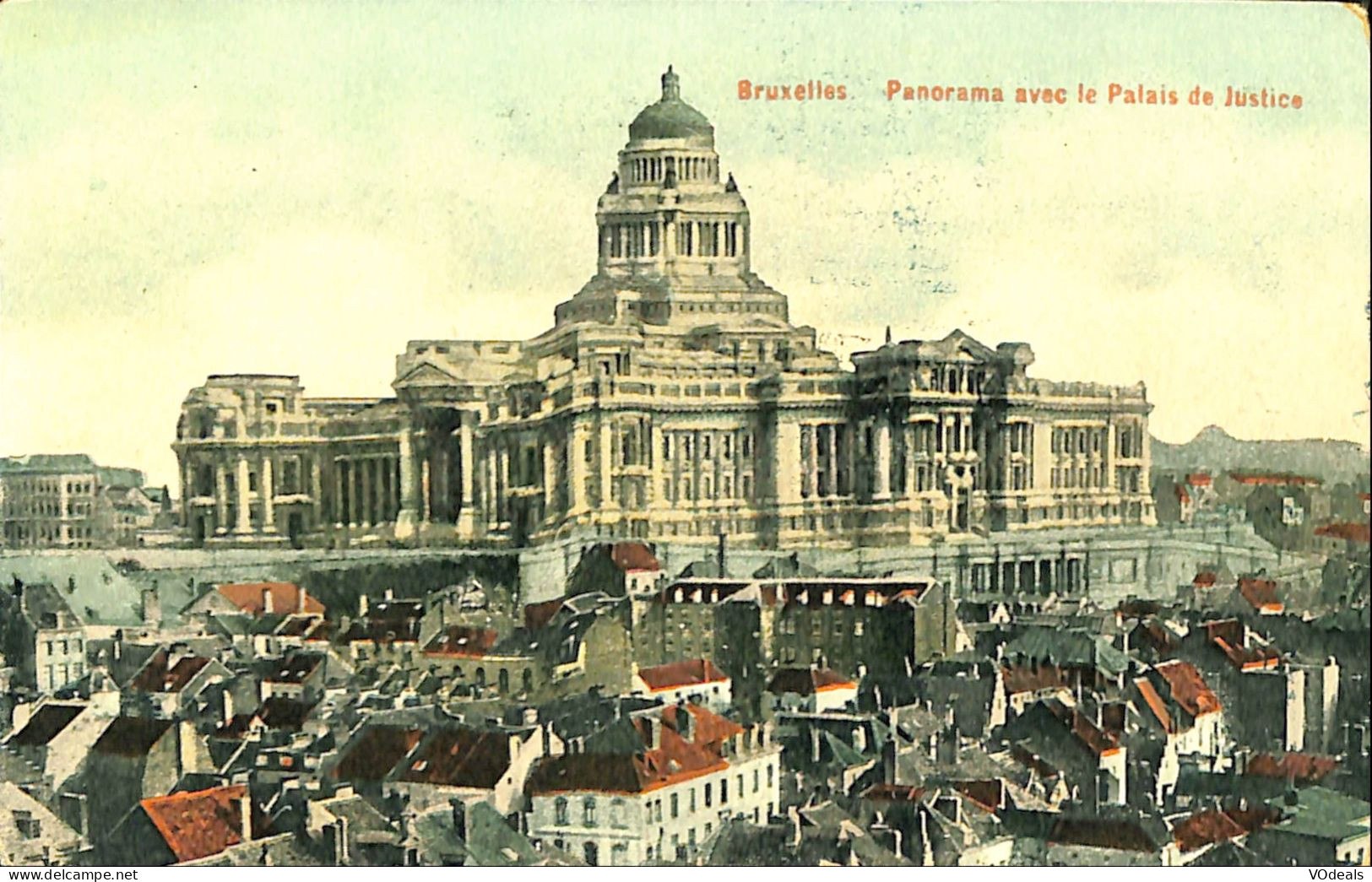 Belgique - Brussel -  Bruxelles - Panorama Avec Le Palais De Justice - Viste Panoramiche, Panorama