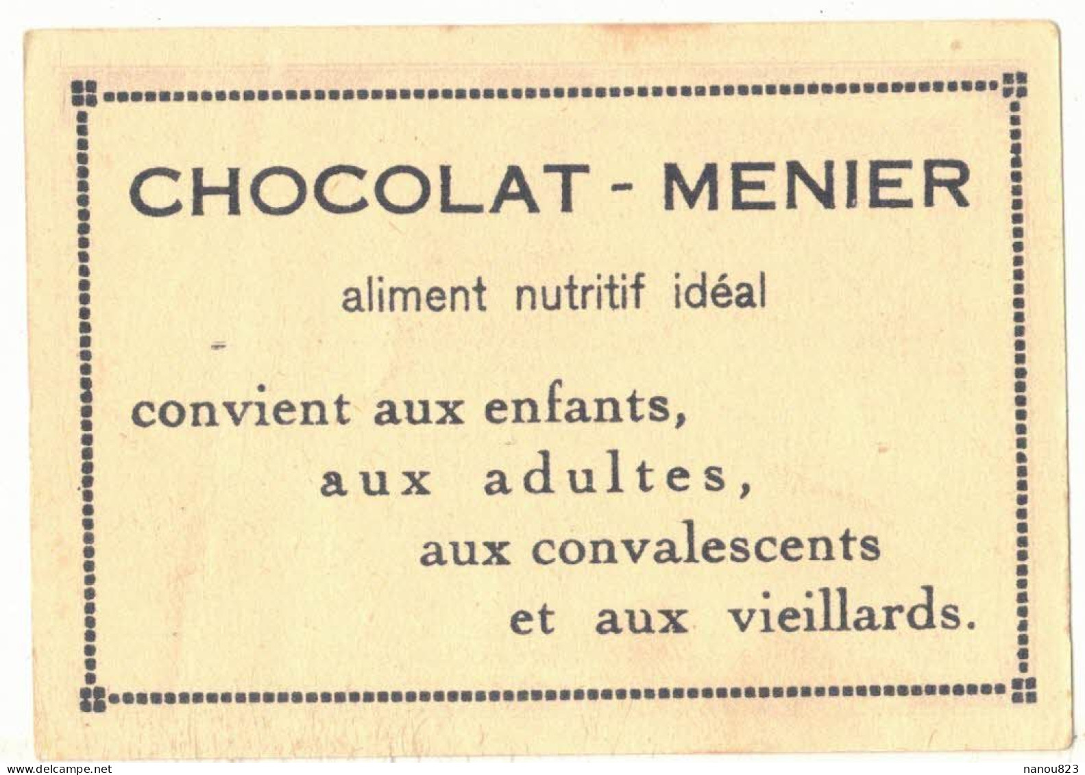 IMAGE CHROMO CHOCOLAT MENIER ALIMENTS 442 PARIS LA BASILIQUE DU SACRE COEUR RELIGION CROYANCE CATHOLICISME ARCHITECTURE - Menier