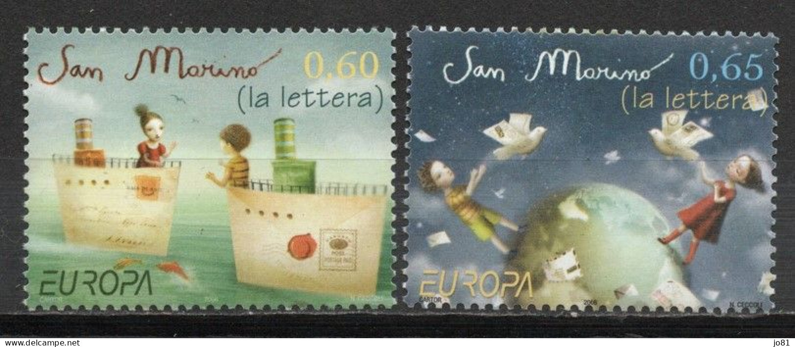 Saint-Marin YT 2136-2137 Neuf Sans Charnière XX MNH Europa 2008 - Unused Stamps