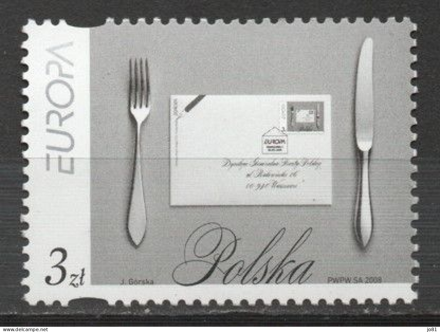 Pologne YT 4096 Neuf Sans Charnière XX MNH Europa 2008 - Unused Stamps