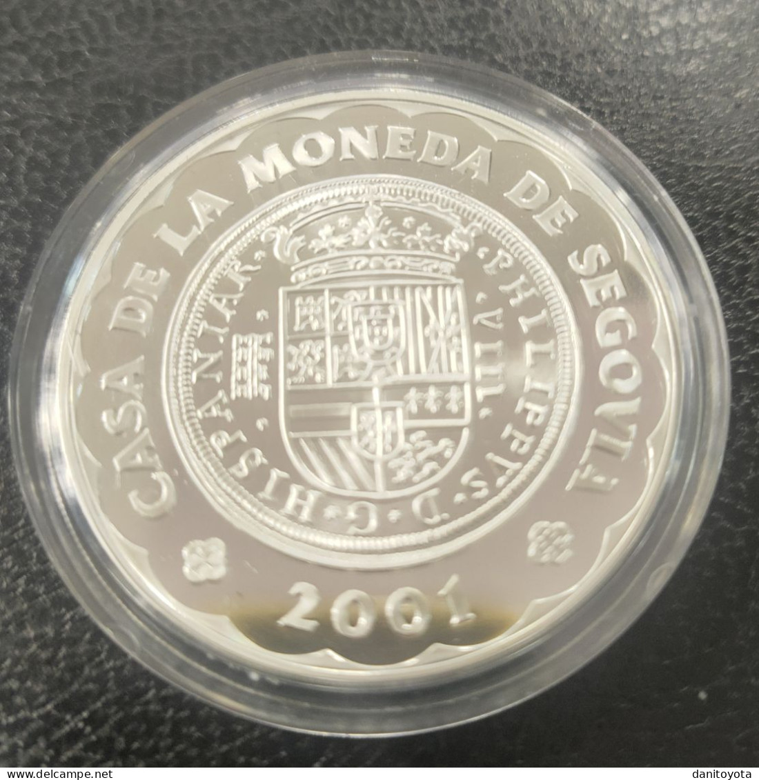 ESPALA. AÑO 2001. 2000 PTAS PLATA CASA DE LA.MONEDA DE SEGOVIA. - 2 000 Pesetas