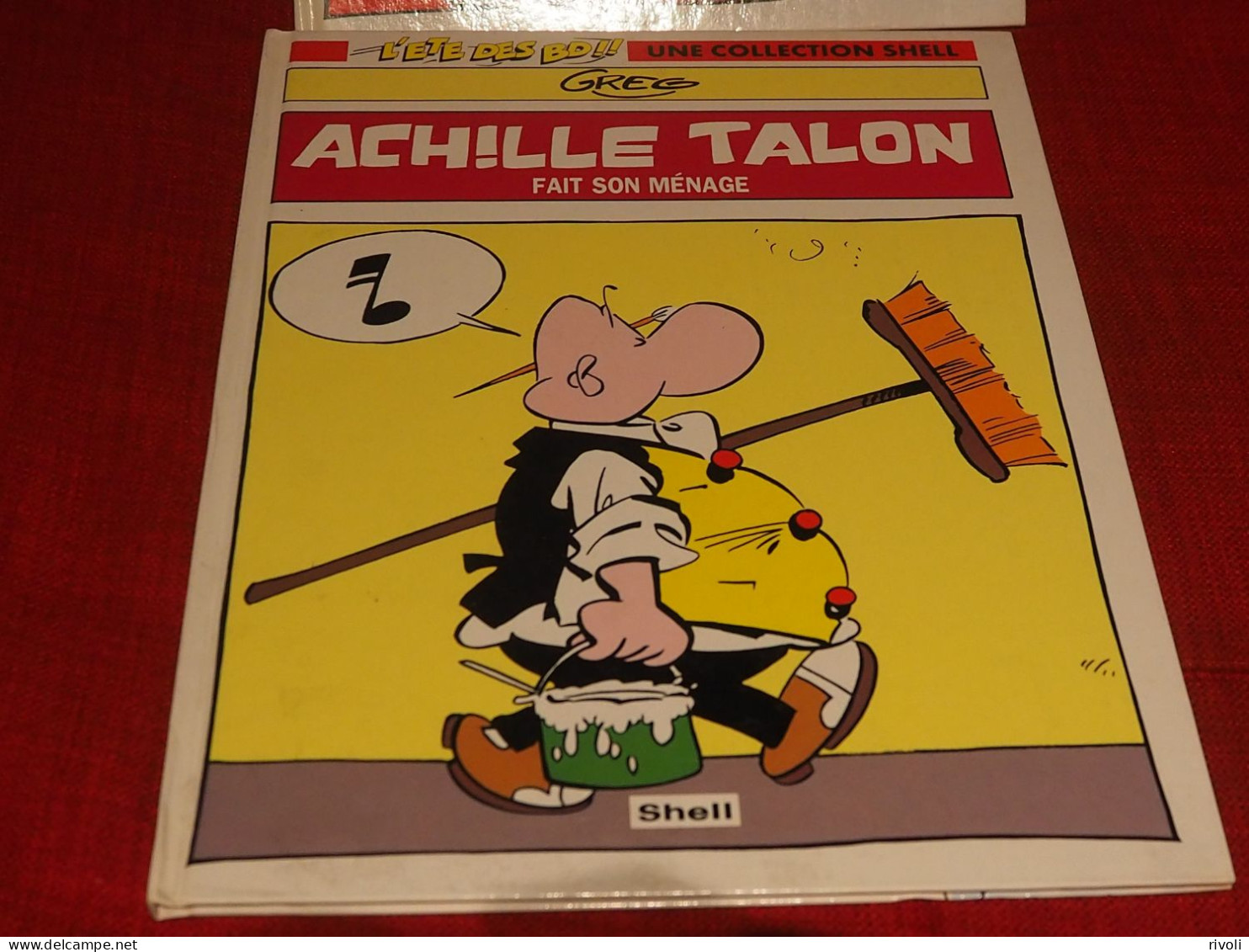 BD ACHILLE TALON - FAIT SON MENAGE ET  VOUS SALUE BIEN -  PAGES L'ETE DES BD!! (SHELL) BON ETAT GENERAL - Achille Talon