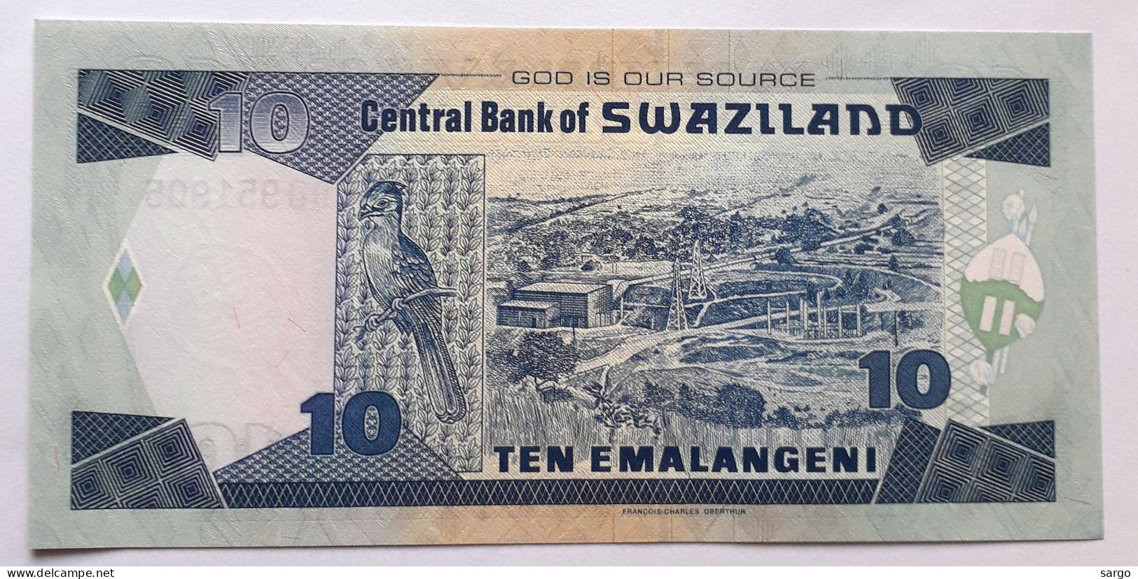 SWAZILAND - 10 EMALANGENI - P 29 (2006) - UNC - BANKNOTES - PAPER MONEY - CARTAMONETA - - Swasiland