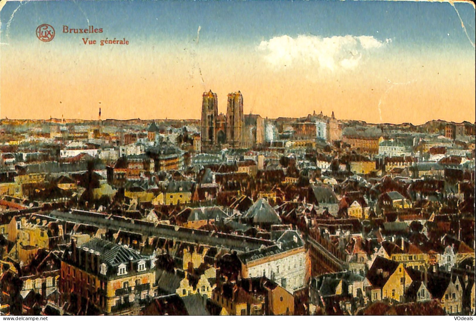 Belgique - Brussel -  Bruxelles - Vue Générale - Mehransichten, Panoramakarten