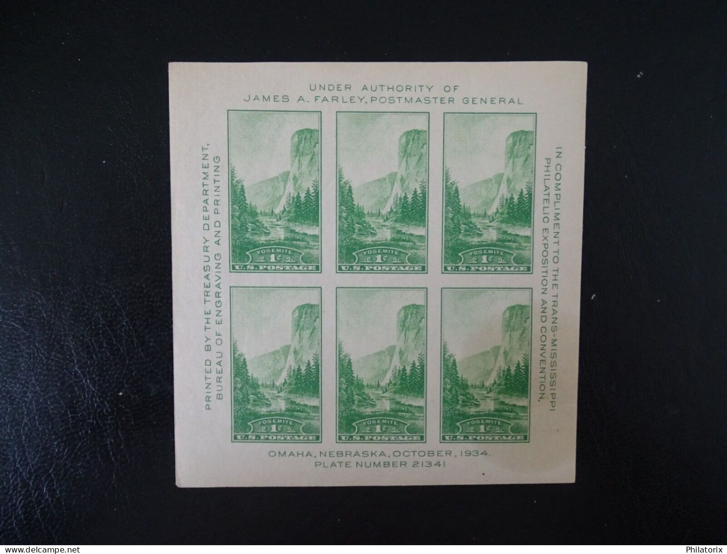 USA Mi Block 6 * , Sc #751 MH - Unused Stamps