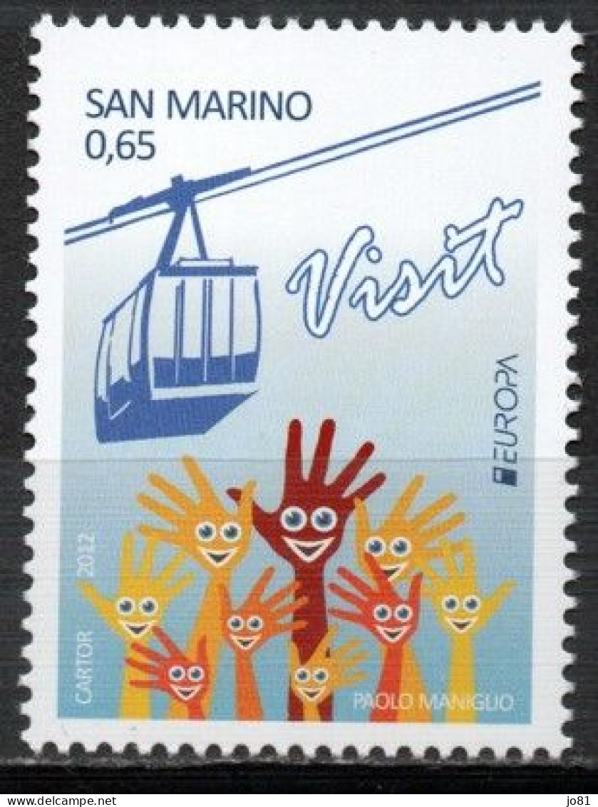 Saint-Marin YT 2321 Neuf Sans Charnière XX MNH Europa 2012 - Unused Stamps