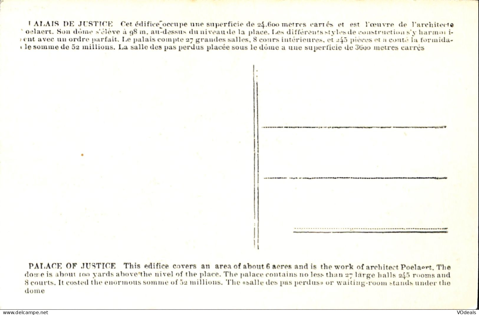 Belgique - Brussel -  Bruxelles - Palais De Justice - Multi-vues, Vues Panoramiques