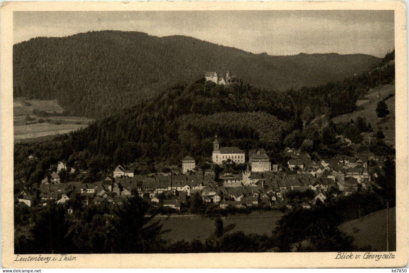 Leutenberg/Thür. - Blick Vom Gerorgsitz - Leutenberg