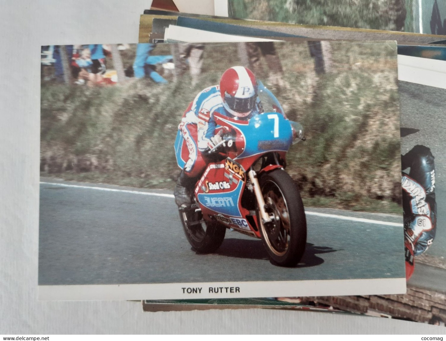 Moto TONY RUTTER  AT THE BUNGALOW 1984 - Motociclismo