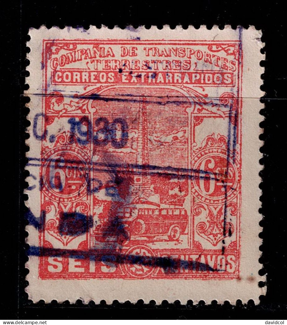 0159D-KOLUMBIEN - PRIVATE CARRIER - CTT- USED "HONDA" CANCEL - Colombia