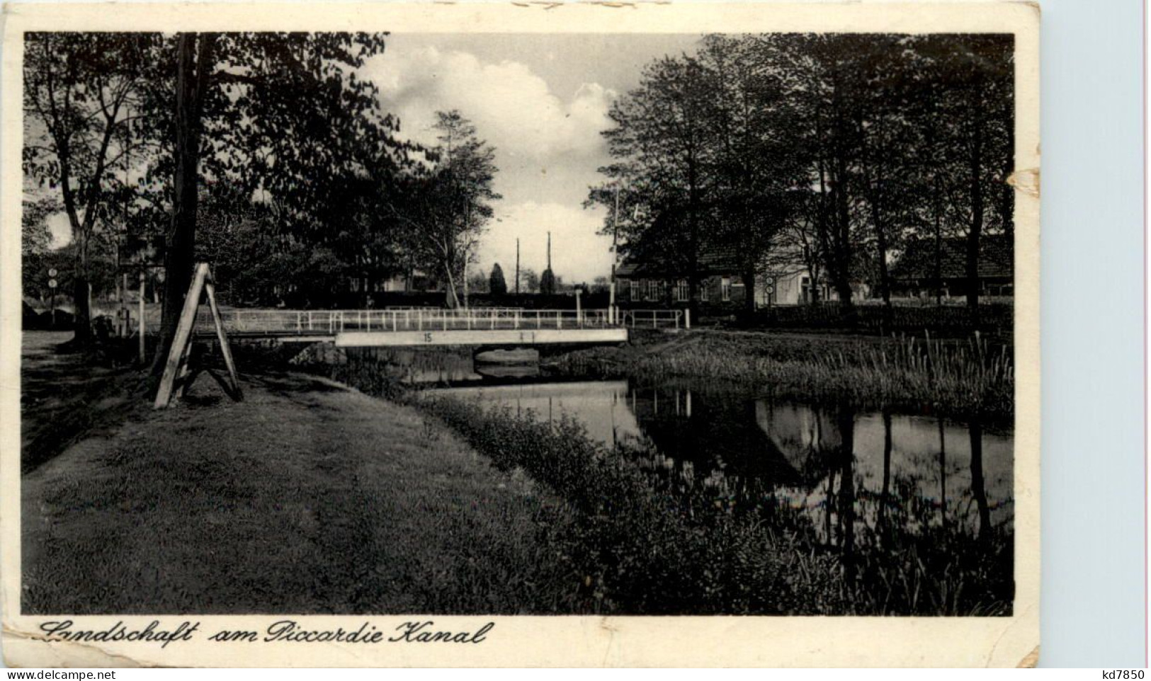Landschaft Am Piccardie Kanal - Bad Bentheim