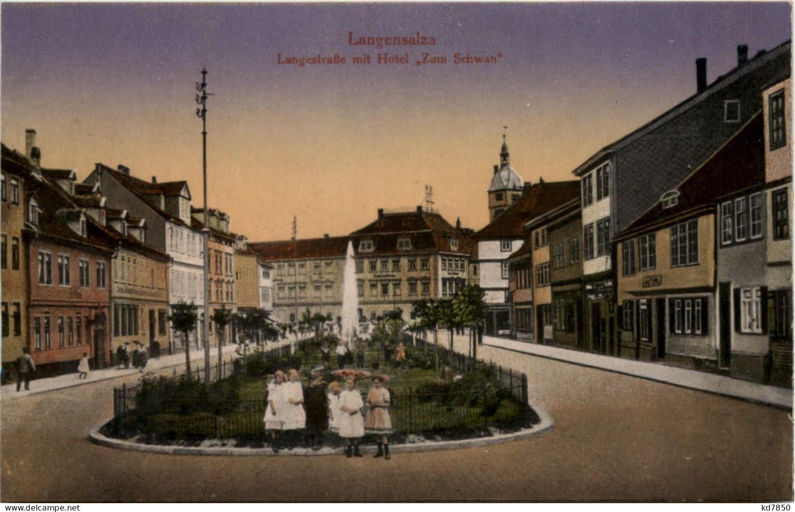 Langensalza - Langestrasse - Bad Langensalza