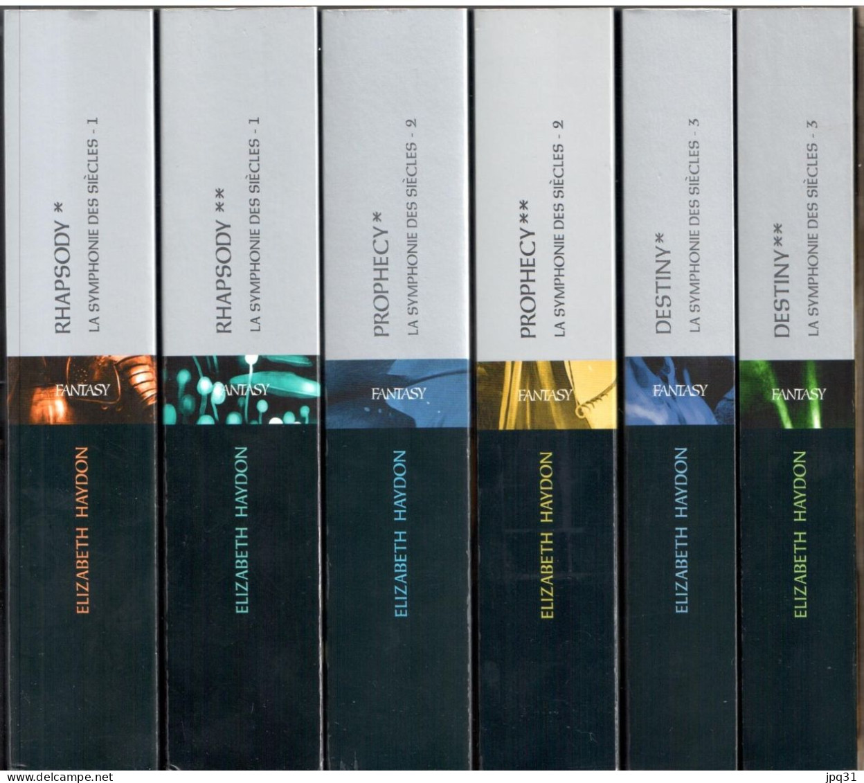 Elizabeth Haydon - La Symphonie Des Siècles - 6 Vol - 2008-09 - Fantastic