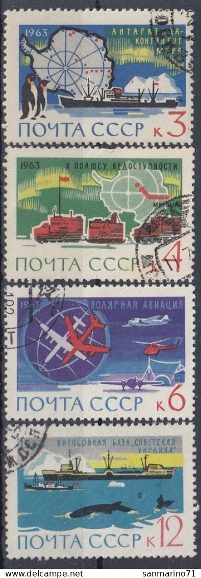 USSR 2801-2804,used,falc Hinged - Other & Unclassified