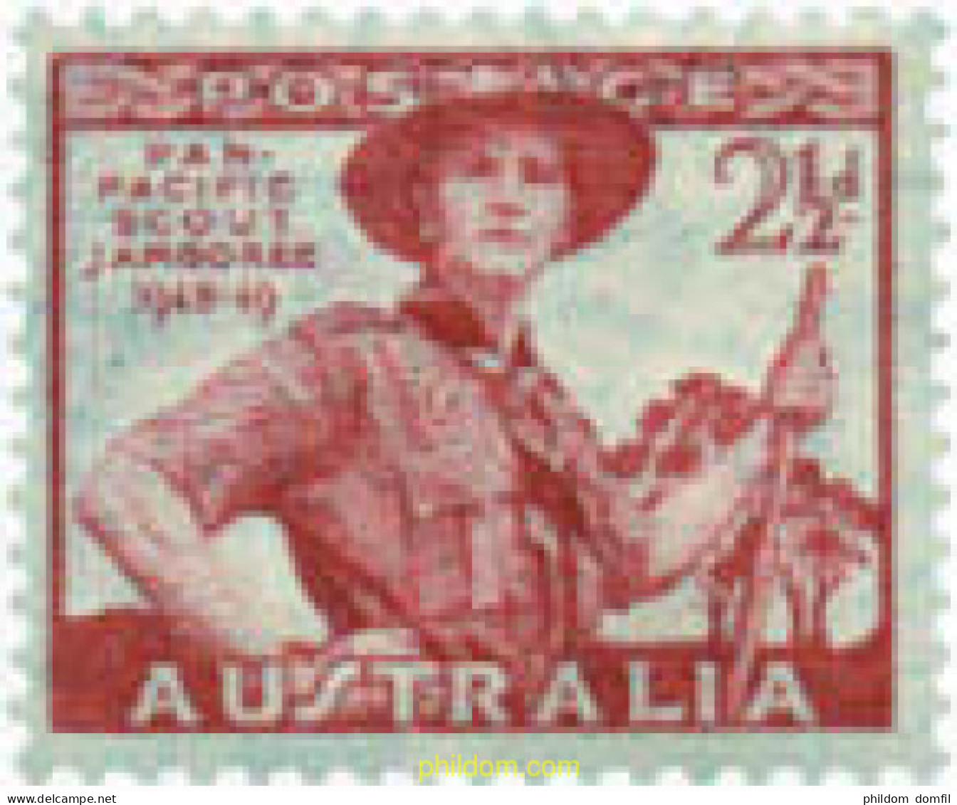37920 MNH AUSTRALIA 1948 JAMBOREE DEL PACIFICO - Mint Stamps