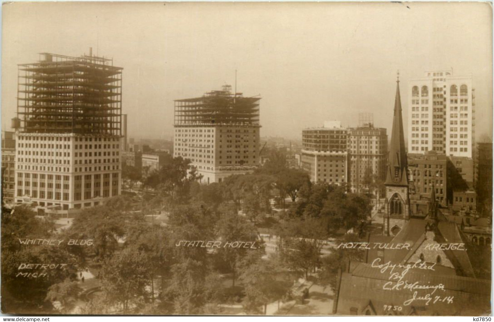 Detroit - Skyscraper 1914 - Detroit